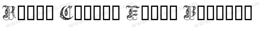 Royal Castle Extra B字体转换